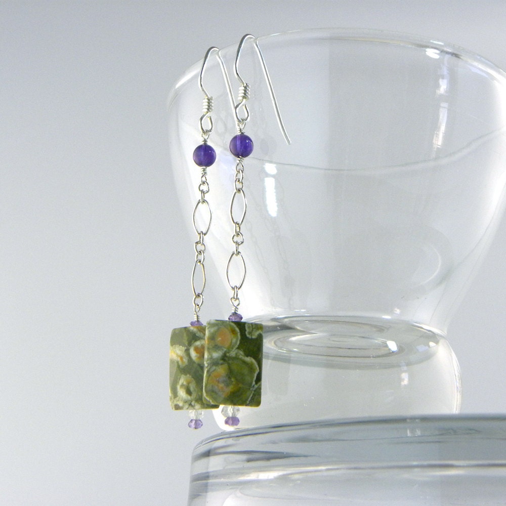 Elegant Rhyolite and Chain Dangles