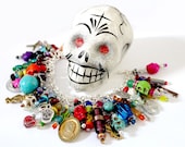 Day of the Dead No. 6 Handmade Charm Bracelet