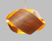 Granny Knot wood veneer pendant lamp BUTTERNUT