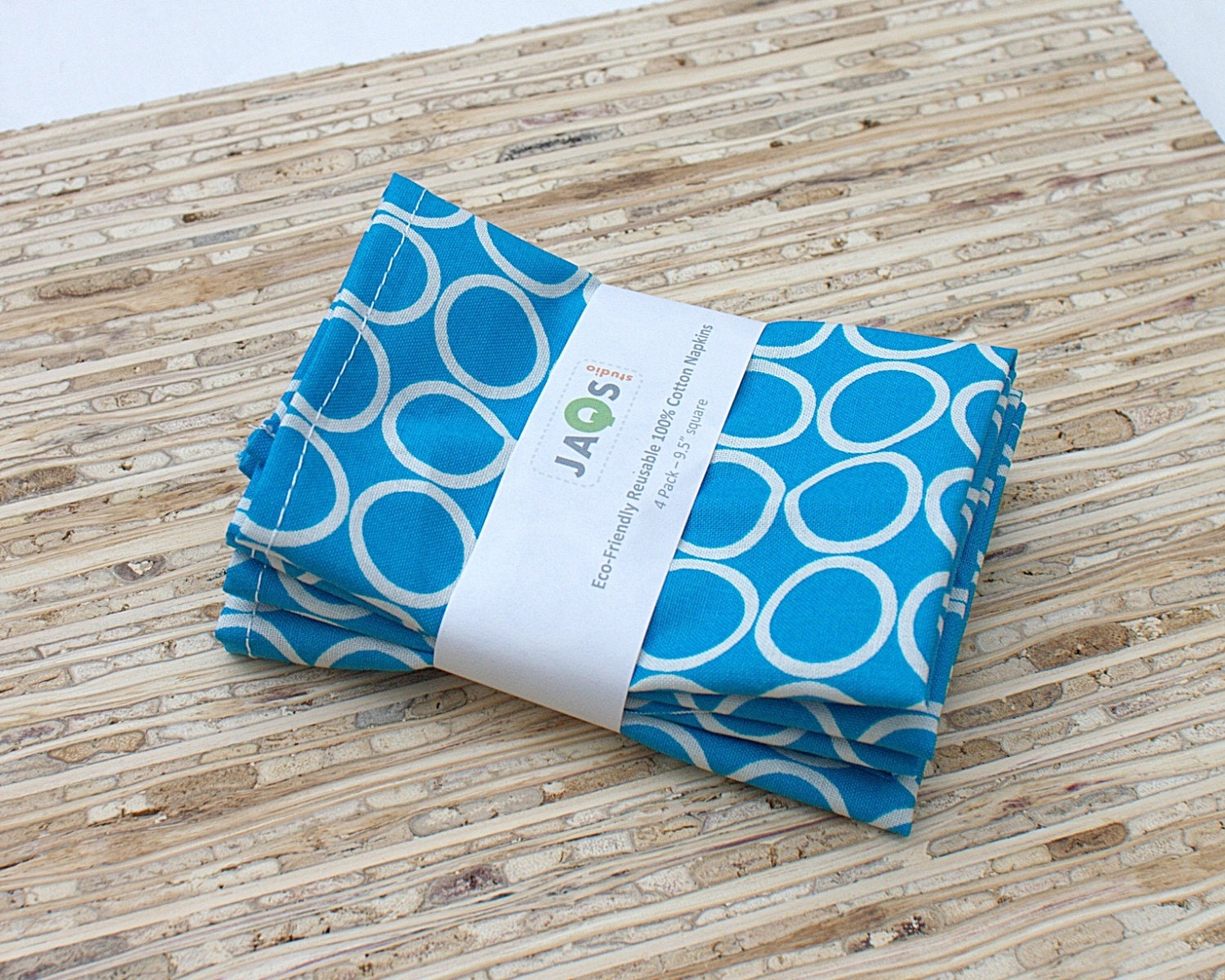 Eco-Friendly Small Cloth Napkins - Set of 4 - (N868s)