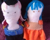 Sheryl Nome and Ranka from Macross Frontier Plushies