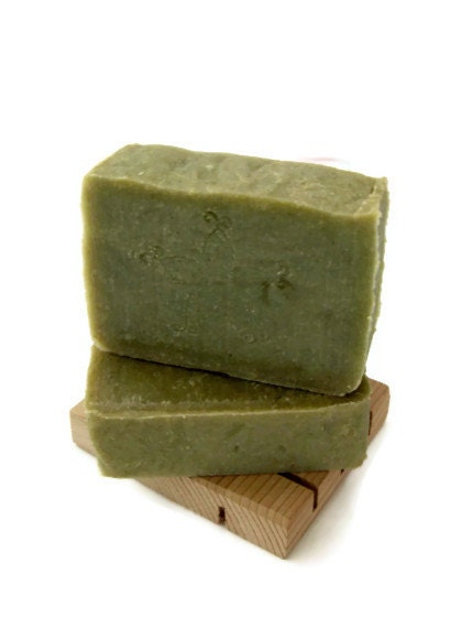 Tea Tree Soap - Hot Process Vegan Friendly Bar - Delicate by Nature