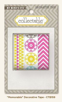 Memorable Washi Tape My Mind's Eye Collectable MME
