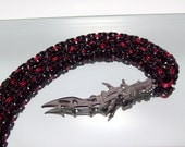 mens necklace, Final Fantasy, necklace, mens jewelry, chainmaille necklace, geekery, geek jewelry, video game, geek, geeky