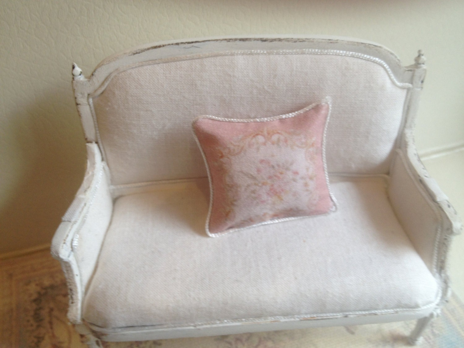 1:12 scale cushion  for dollhouses