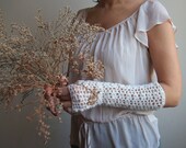 PDF crochet PATTERN  Fingerless lace elbow long mittens / gloves / armwarmers wedding bride - DIY tutorial - Quick and easy  gift