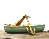 Vintage Brass Door knocker Ship Anchor Rostand Nautical