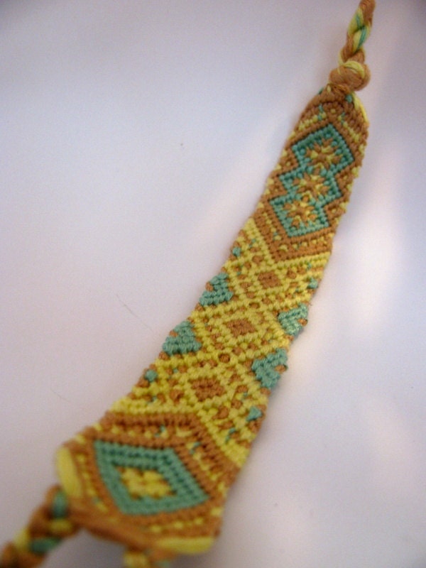 22-String Woven Friendship Bracelet