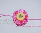 spring summer floral headband, Baby Flower Headband - Newborn Headband - girls headbands - photo props