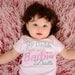 Shh... My Daddy Plays With Barbie Dolls - Funny Baby ONESIE - Toddler Tee also available