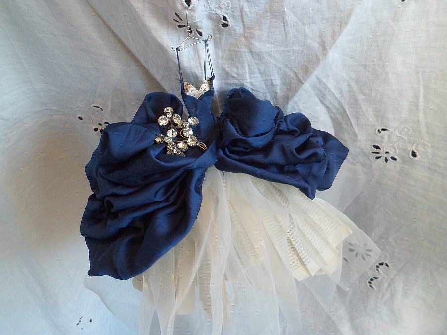 Art Dress Assemblage - Midnight  Ball
