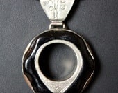 Big Tuareg Pendant with Onyx Stone