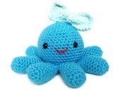 Ella the Octopus - Cute Amigurumi Crochet Stuffed Animal Plush