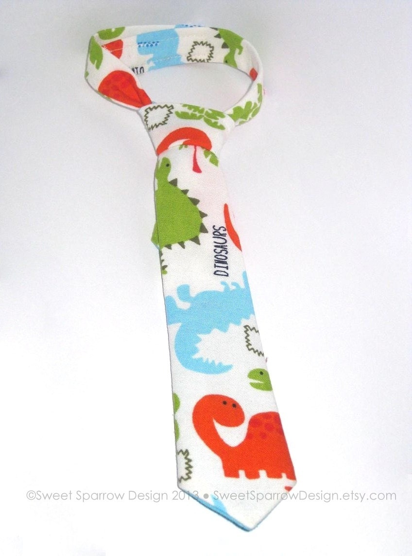 Toddler Baby Boy Velcro ADJUSTABLE NECK TIE, Custom Fabric and Size, Spring Wedding Formal Suit