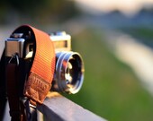 Orange Rainy Camera Strap suits for DSLR / SLR with Quick Release Buckles