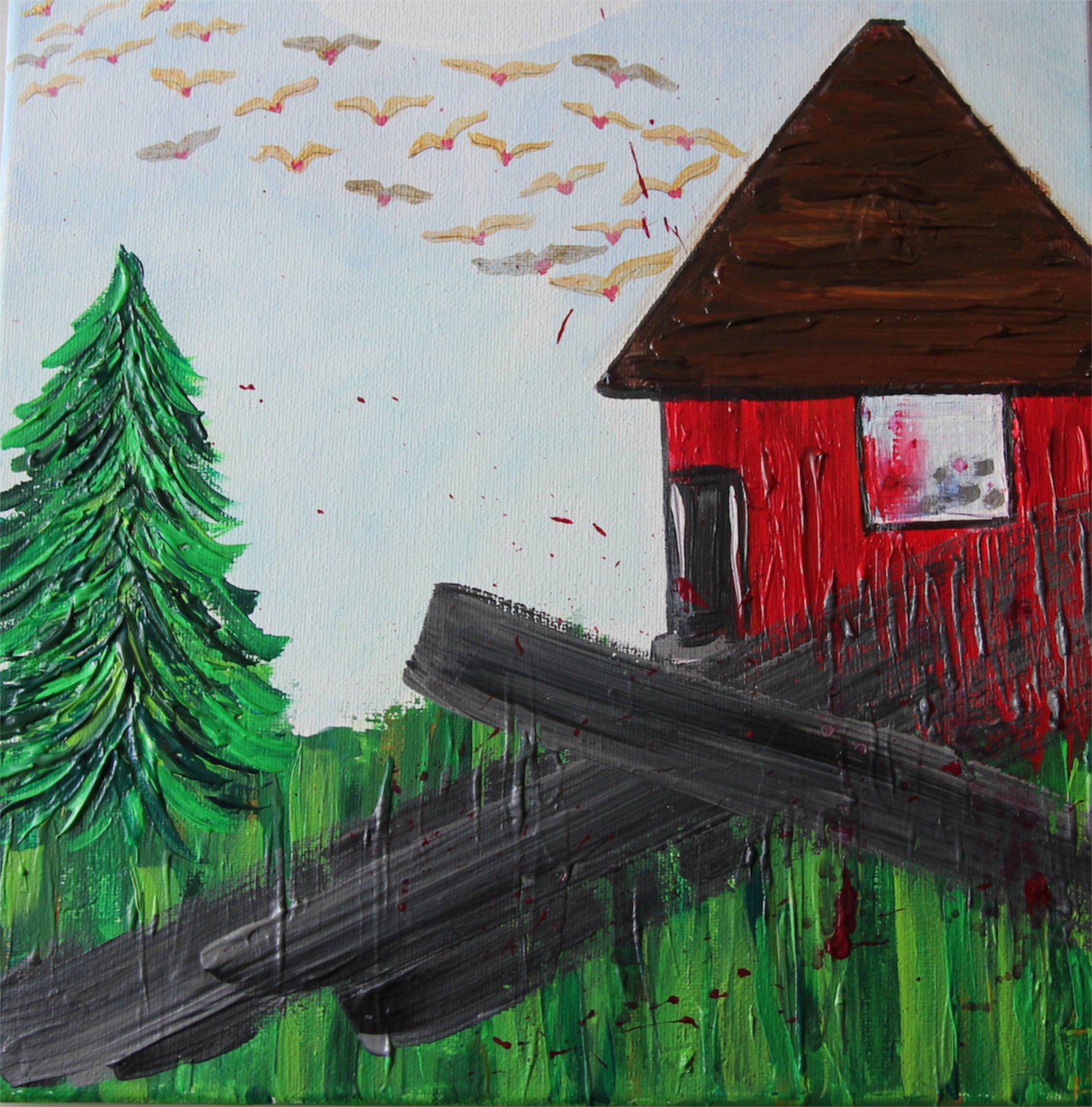 Sandy Hook Schism, Original Painting