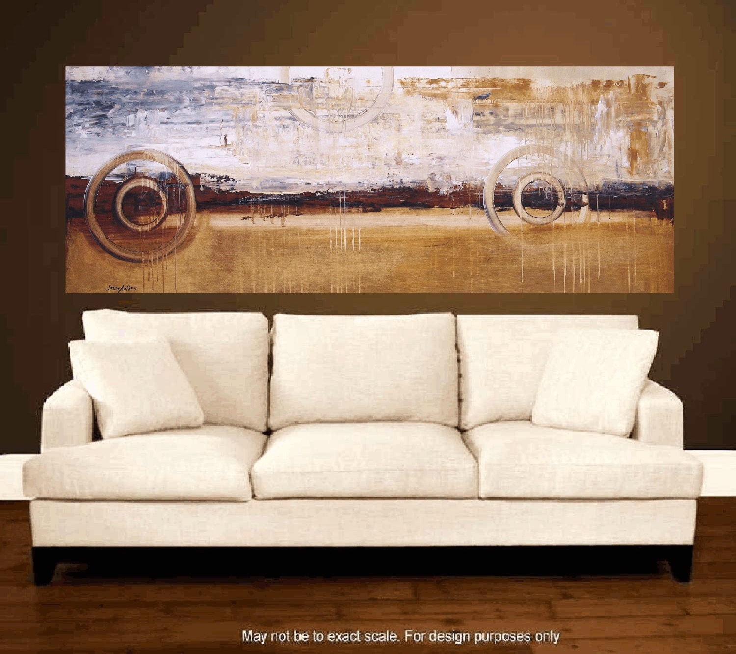 72" art painting large painting  abstract painting free shipping, from jolina anthony signet  express shipping