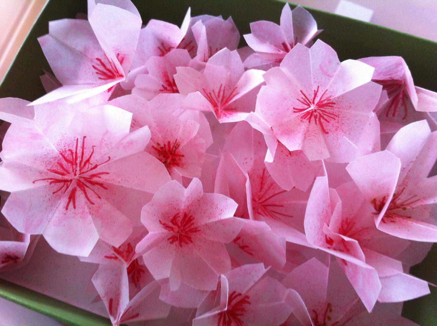 Origami cherry blossoms / Sakura flowers -5's