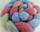 Falkland spinning fiber: A House in the Keys 4oz hand dyed roving
