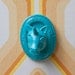Unicorn Jewelry Display / Wall Art  -  Blue Coral