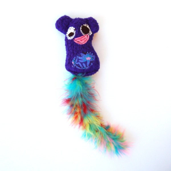 Cat Toy with Organic Catnip & Crinkle Crunch - Eernie by Fugly Friends