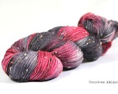 Donegal tweed - merino - hand dyed - fingering weight - superwash - "Only When Invited" - UK Seller - Dr Donegal 4ply