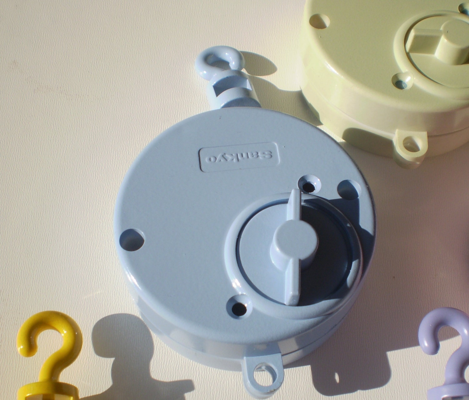 Music Box Movement for Crib Mobile - Custom Colors -  Many Lullaby and Children Songs Available - B