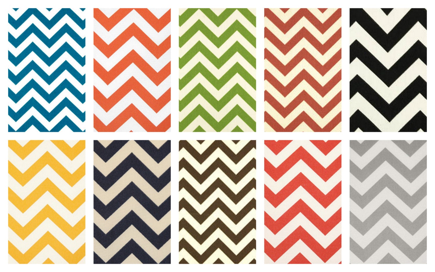 Square Pouf Floor Pillow Outdoor Zig Zag Chevron