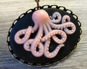 Steampunk  Necklace Victorian pendant charm pirate jewelry nautical marine DR. OCTOPUS L6