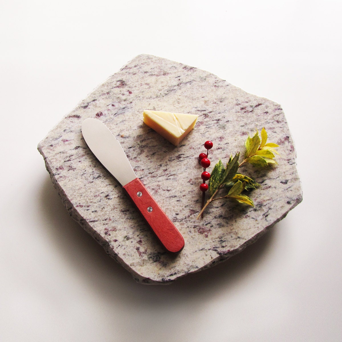Lovely Cream Granite Cheese Board
