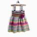 Knitted Girl Tunic Dress - Gray Multicolor, 4 - 5 years