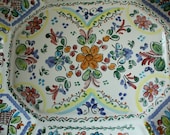 Octagonal Platter Hand crafted in Sunny Spain by Cosas de Europa Etsy