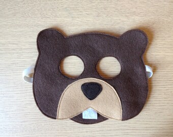 Groundhog/Woodchuck Mask- CHILD