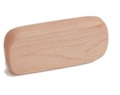 Large Maple Shaker Rattle for Baby - Simple, Organic and Safe