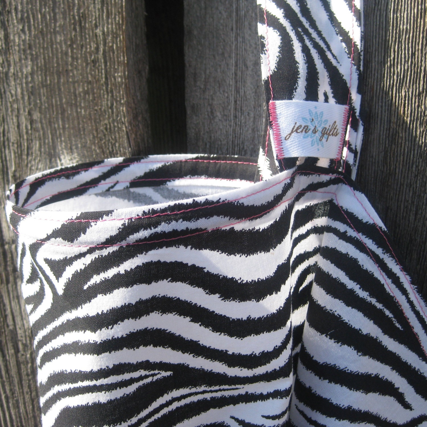 Nursing Cover Up- Zebra print with hot pink stitching, Breastfeeding Cover in Animal Print