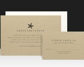 Beach Wedding Invitation