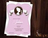Spa Bachelorette Bridal Shower Party Invite