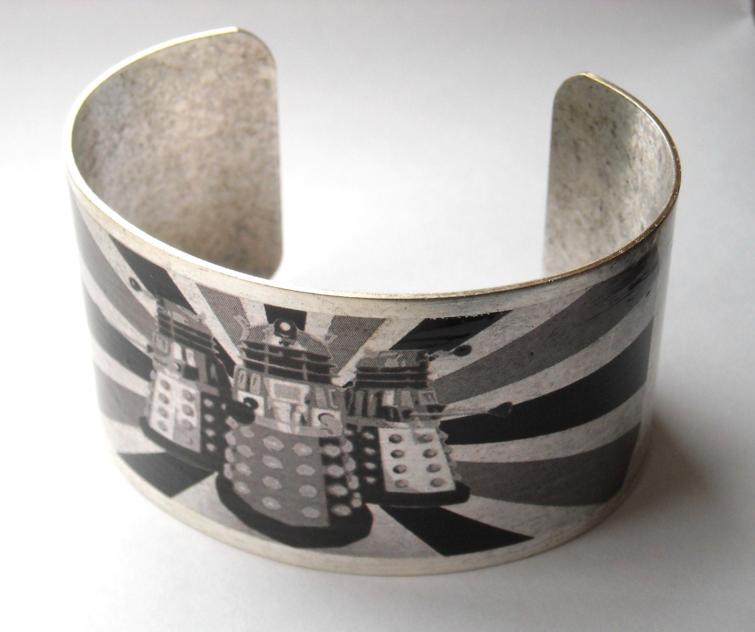 Doctor Who Cuff Bracelet Dalek "I am Your Soldier"