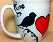 Blackbird Love - love mug