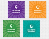 DIY Ramadan Mubarak 2" Party Circles - Instant Download Il_170x135