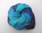 4 ply Donegal Tweed BFL Sock Wool. Morpho.