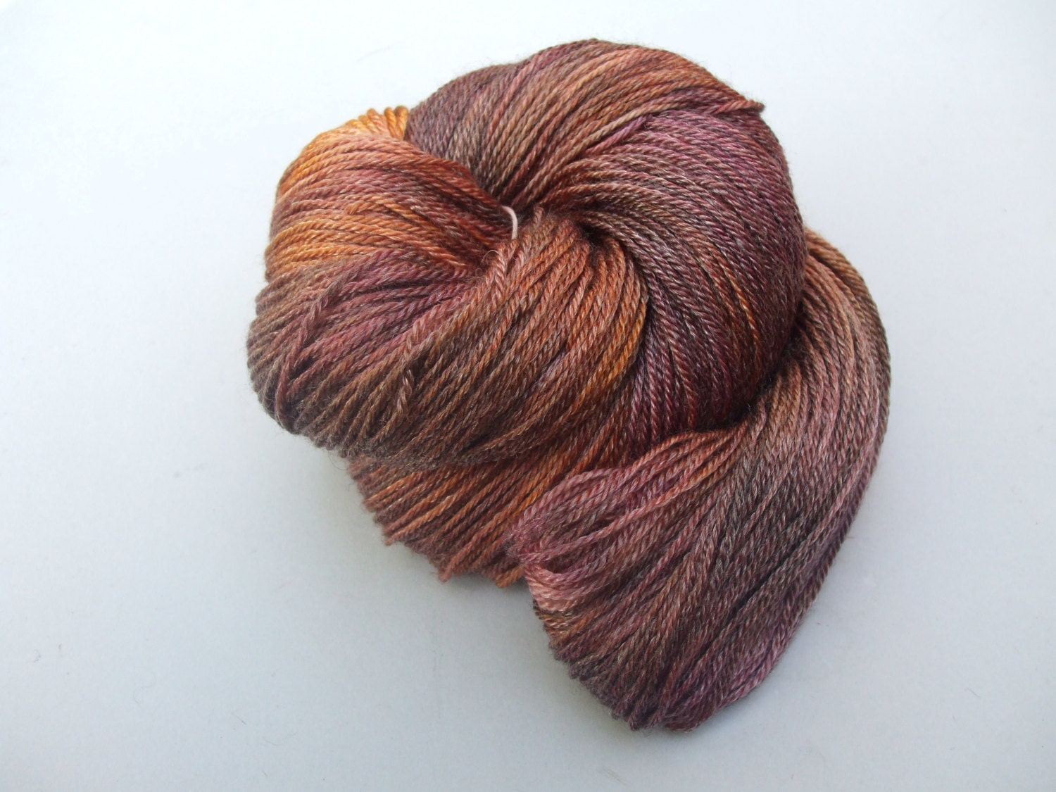 Satin Socks Merino Tencel Mix Yarn. Welcome to the Bronze Age.