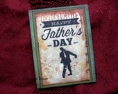 IN STOCK - Horror Father's Day Greeting Card - Green Zombie Dad