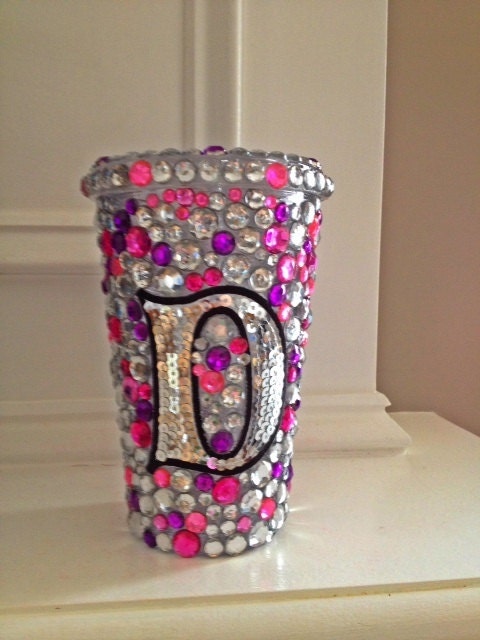 Bling for your water-initial Cup