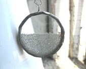 Modern Cool Silver White Micro Bead Shake Necklace