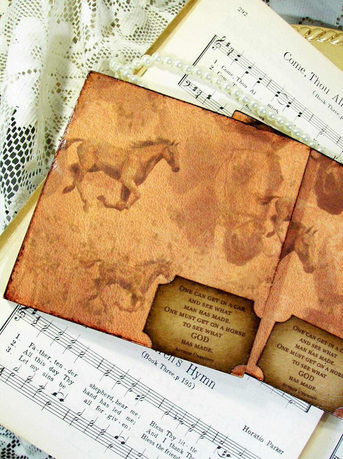 Coasters Horse Art One Must Get On A Horse To See What God has Made Horse Lovers