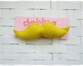 Moustache Brooche