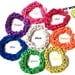 Lot of 10 Rubber Band Bracelets - Assorted Colors - Birthday Party Favors, Gifts, Support the Cause, Team Spirit Wear, School Colors, & More