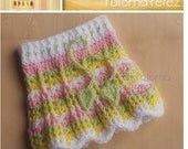 INSTANT DOWNLOAD - Primavera Skirt Pattern - Crochet Baby Skirt Pattern - Baby skirt crochet pattern