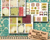 Follow Your Bliss - Journaling Cards and Embellishments